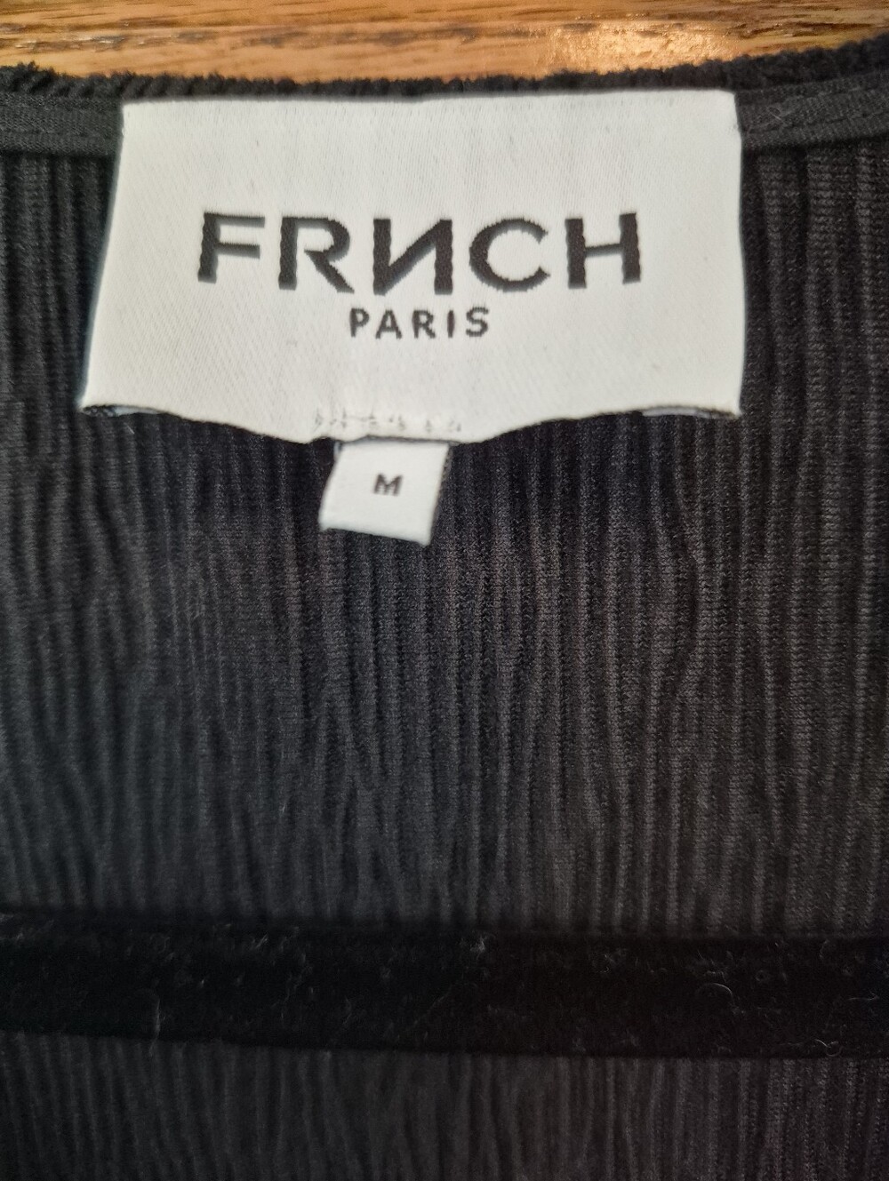 FRNCH Paris Jumpsuit Black Wide Leg M - Picture 11 of 16